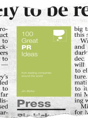 cover image of 100 Great PR Ideas